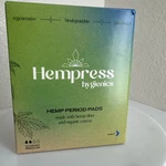 Night Pads 12 Count By Hempress Hygienics. Fixed Price $28.00.