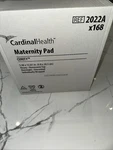 Cardinal Health Maternity Pads Curity Heavy Top Overnight Unscented(box). Fixed Price $160.99.