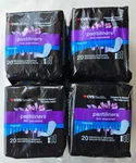 Cvs Thin Panty Liners, Unscented, Regular, 4 Packs Of 20 Ct Total 80 (1E). Fixed Price $12.86.