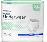 Ultra Incontinence Underwear, 56 Count Heavy Absorbency, Xl, 58-68 In. Unise. Fixed Price $69.02.