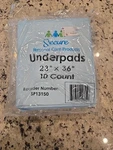 Secure Personal Care Underpads 23" X 36" Lot Of Packs =30 Sealed. Fixed Price $29.99.