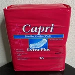 Medline Capri Ultra Plus Bladder Control Pads 16 Pack MSC326100. Fixed Price $14.99.
