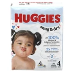 Kimberly Clark Unisex Baby Diaper Huggies Snug & Dry Size 4 Disposable Heavy Abs. Fixed Price $85.38.