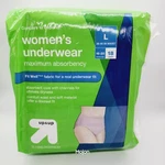 Up & Incontinence Underwear For Women-maximum Absorbency, Large, 18 Count. Fixed Price $9.99.