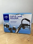 Medline Walker And Holder Combo Pack - Mdscupcanehwh Open Box. Fixed Price $15.99.