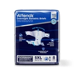 Attends Overnight Bariatric Briefs, 5X-LARGE. Fixed Price $25.89.