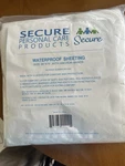 Waterproof Twin Matress Cover Secure Personal Care Product 39"X75" Anchor Bands. Fixed Price $12.00.