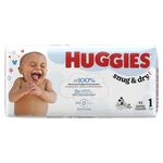Kimberly Clark Unisex Baby Diaper Huggies Snug & Dry Size 1 Disposable Heavy Abs. Fixed Price $85.37.