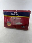 Walgreens Certainty Underpads, Maximum Absorbency Long Length, 30 Xl 29X35". Fixed Price $15.00.