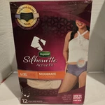 Depend Silhouette Active Fit, Moderate Absorbency, L/xl, 38-50 In Waist 12 Count. Fixed Price $25.99.