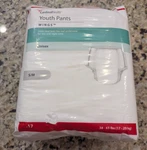 Cardinal Health Youth Pants Pull Up Diaper For Kids Size S/m (38-65 Lbs) 17 Ct. Fixed Price $14.25.
