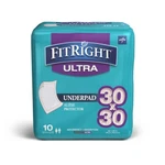 Medline Fitright Ultra Underpad 30X30" - MUP1000FZ. Fixed Price $13.99.