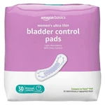 Amazon Basics Women's Ultra Thin Pads, Light Absorbency, Regular Length, 30 Ct. Fixed Price $12.88.