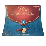 Poise Impressa Bladder Supports Sealed Box 10 Count Size Exp Date 12-01-2017. Fixed Price $89.99.