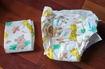 Rearz Safari Adult Dipe 14" Rise Small Abdl / Collector-ready. Fixed Price $12.50.