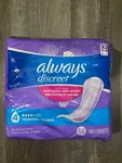 330 Total! 5 Pack - Always Discreet Women Incontinence Pads, Moderate. Fixed Price $69.99.