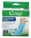 Curad Waterproof Cast Bandage Protector, Adult Leg, 2. Fixed Price $11.23.