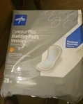 Medline Contour Plus Bladder Pads Maximum Performance 28CT - New. Fixed Price $17.00.