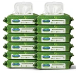 Medline Fitright Aloe Scented Personal Cleansing 8X10" Wipes With 600. Fixed Price $44.50.