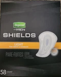 Guards For Garde, Reg (men Depends Units Per Pack: 58). Fixed Price $25.00.