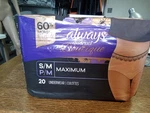 Always Discreet Boutique Incontinence And Postpartum Women Underwear - 20 Pieces. Fixed Price $14.99.