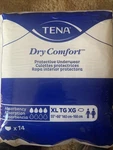 Tena Dry Comfort Protective Underwear X-large 14 Count 55"-66" Women. Fixed Price $8.99.