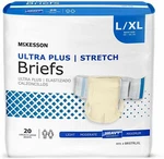Mckesson Ultra Plus Stretch Adult Incontinent Briefs, Lg/x-lg Tab Closure, CS/80. Fixed Price $55.25.