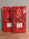 Hopkins Medical Products Item# 539656 Biohazard Insulated Biotransport Bag Qty 2. Fixed Price $13.99.