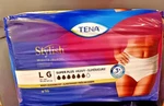 Tena Stylish White Underwear Super Plus Heavy Size Large 37-50 16 Ct Hug Fit. Fixed Price $9.00.