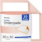 Ultra Underpads, Incontinence, Heavy Absorbency, 30 X In, 10 Cou. Fixed Price $31.81.