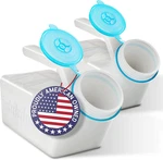 Male Urinal With Glow The Dark Lid (2 Bottles) 32 Oz Urine For Men -. Fixed Price $18.14.