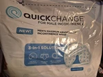 Quickchange Men's Incontinence Wrap Maximum Absorbency One-size 35 Count. Fixed Price $45.00.