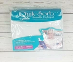 Quik Sorb Essential Medical Supply Quilted Birdseye Reusable Underpad 34" X 35". Fixed Price $23.00.