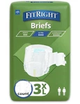 Fitright 3XL 48 Count Incontinence Underwear Adult Unisex With Tabs. Fixed Price $39.99.