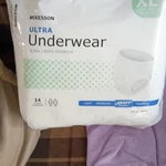 Mckesson Ultra Disposable Underwear Xl Heavy Absorbency Odor Control White. Fixed Price $25.00.