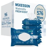 Mckesson Best Washcloth Wipes For Adults, Scented (6 Pack, 96 /pack) Disposable. Fixed Price $40.00.