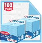 Tear-resistant Disposable Bed 30" 36" 100 Count Absorbent Underpads, Chux. Fixed Price $73.99.