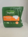 Depend Protection W/ Tabs Unisex Size Large 16 Count Adult Diaper. Fixed Price $24.99.