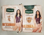 Bags Of 16: Depends Silhouette Women's Underwear *small* Pink (R9P5B-4120). Fixed Price $28.99.