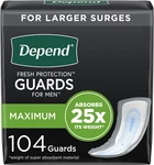Guards/incontinence Pads For Men/bladder Control Maximum. Fixed Price $60.30.