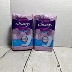 Always Thin 60 Regular All Day Fresh Clean Daily Liners 2 Pack. Fixed Price $15.11.
