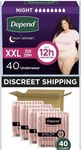 Depend Women 2XL. Fixed Price $44.00.