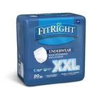 Medline Absorbent Underwear Fitright Bariatric Pull On With Tear Away Seams Adul. Fixed Price $203.53.