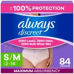Always Discreet Incontinence Underwear For Women Small/medium - 84 Count. Fixed Price $49.99.