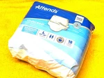 Pack Of (18) Attends AP0730 Disposable Underwear Size Large 44"-58". Fixed Price $21.95.