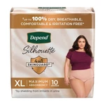 Depend Silhouette Maximum Absorbency Underwear, Extra Large. Fixed Price $47.34.