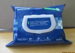 Mckesson Disposable Washcloths Soft Pack Aloe Vitamin Scented 100 Count. Fixed Price $19.99.