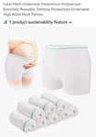 Carer Underwear Postpartum Essentials Reusable Stretchy. Fixed Price $24.99.
