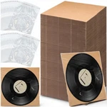 100 Pack 12 X Inch Corrugated Lp Insert Pads With Self-adhesive Bags V.... Fixed Price $49.27.