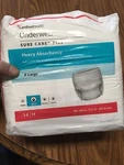 Cardinal Health Adult Heavy Absorbent Underwear Pull On X-large 14 Count. Fixed Price $14.25.